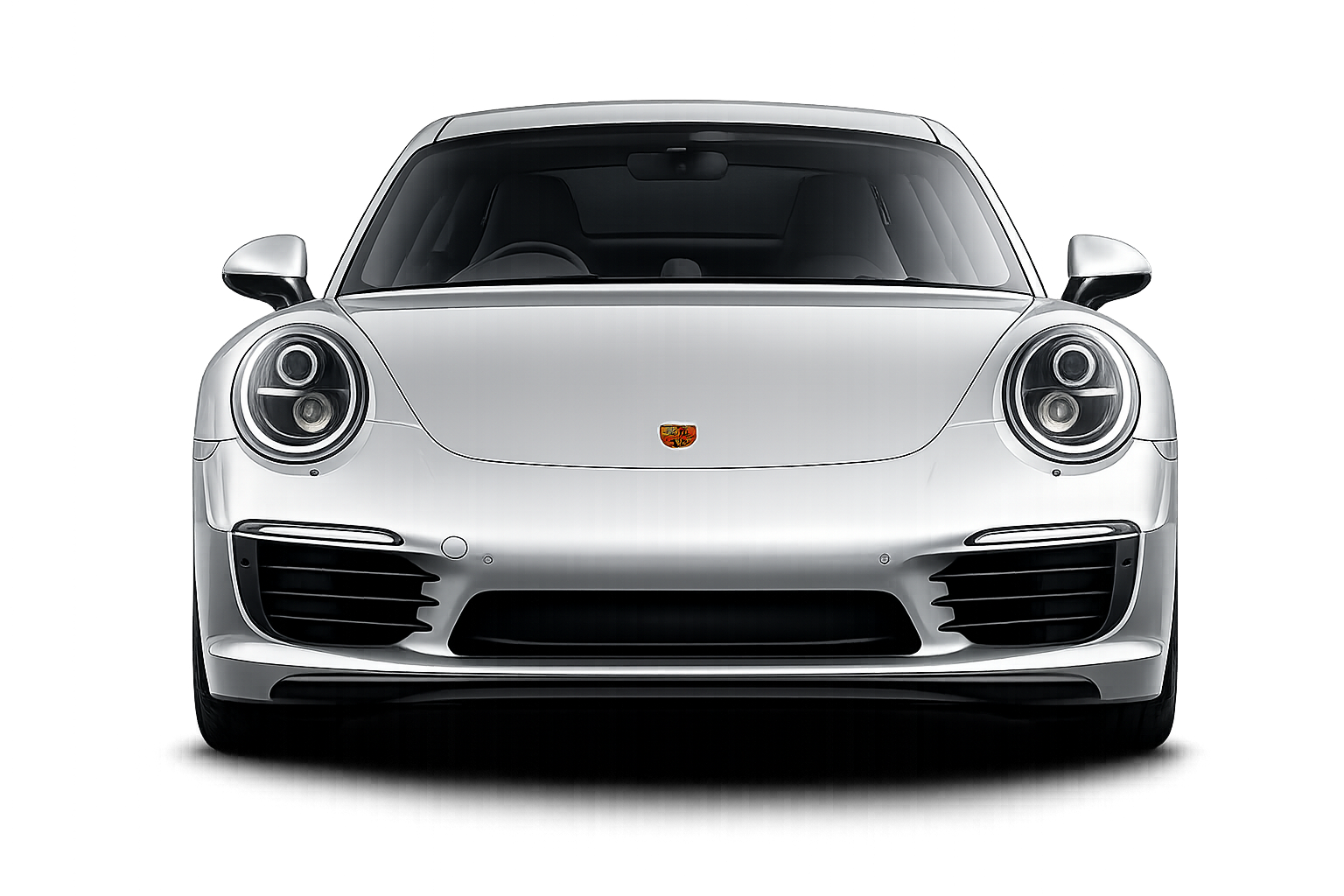 Premium car with custom number plate